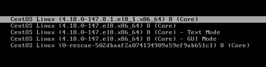 图13.2.4-1、修改 grub 菜单后的展示样式