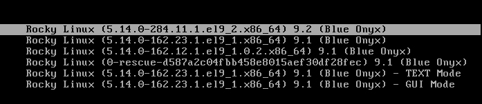 图13.2.4-1、修改 grub 菜单后的展示样式